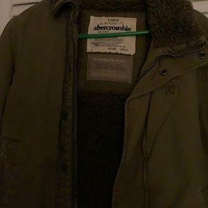 Abercrombie Coat Size Large Boys.